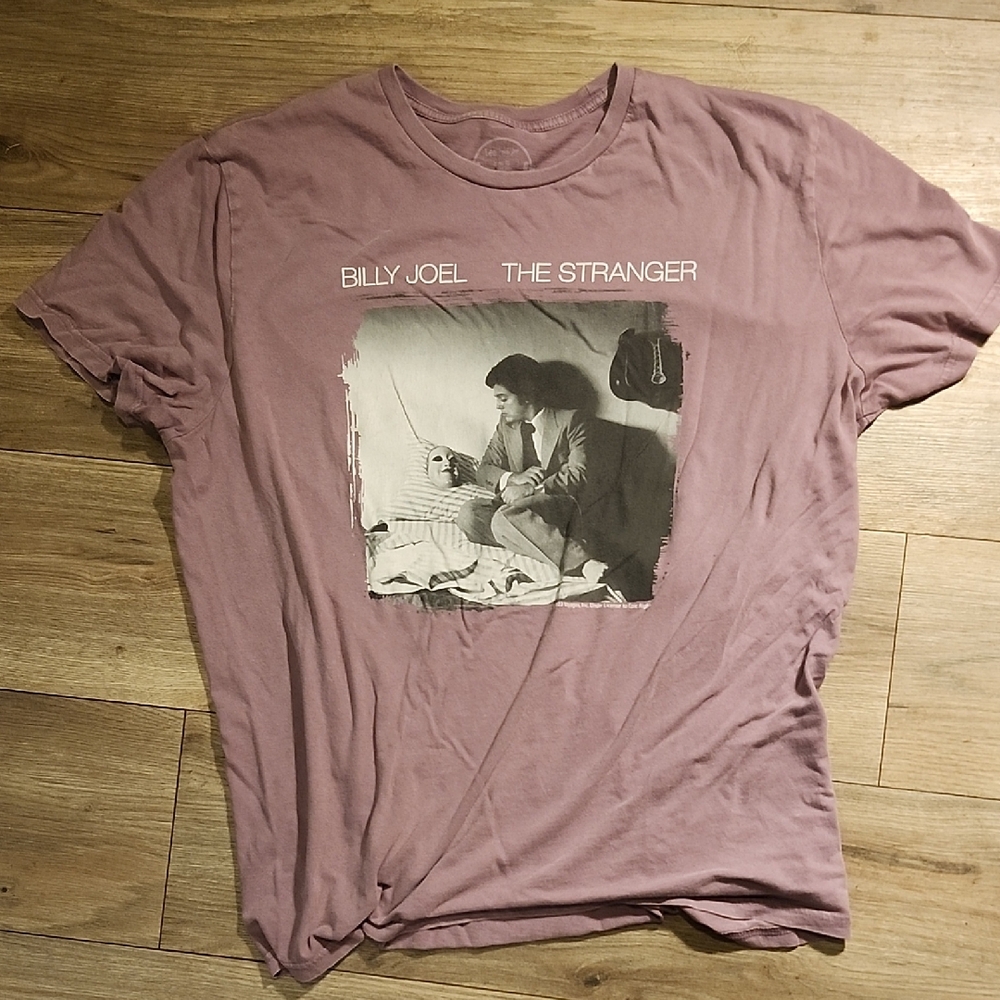 Lee Mauve Short Sleeve Tee with Vintage Graphic - XL
